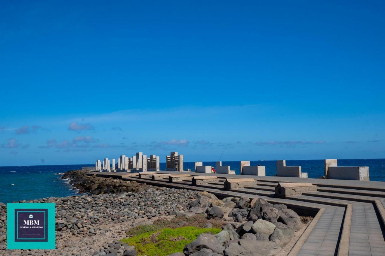 Mara 2 Playa Del Burrero Junto Al Mar, Wifi Gratis Apartment อินเกนิโอ ภายนอก รูปภาพ
